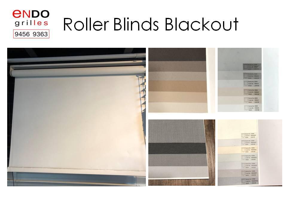 Types of roller blinds